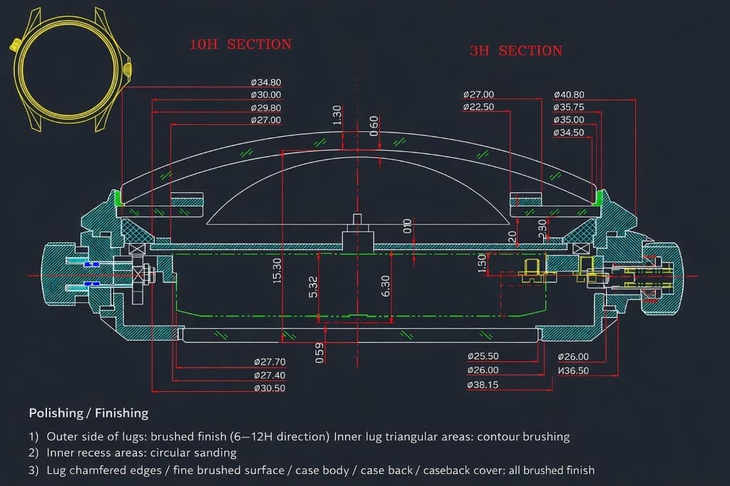 Montero cross section construction